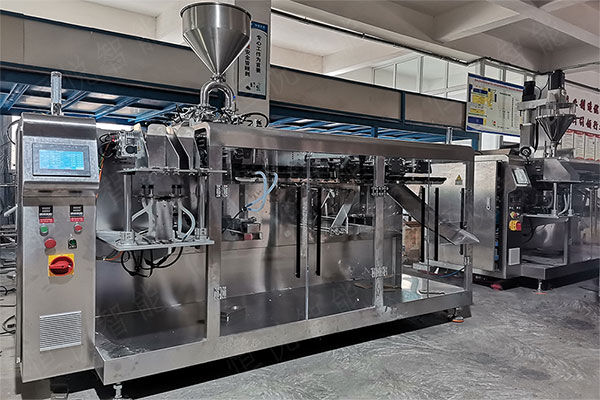 小型水平給袋式自動午夜视频免费看是新型智能分裝機