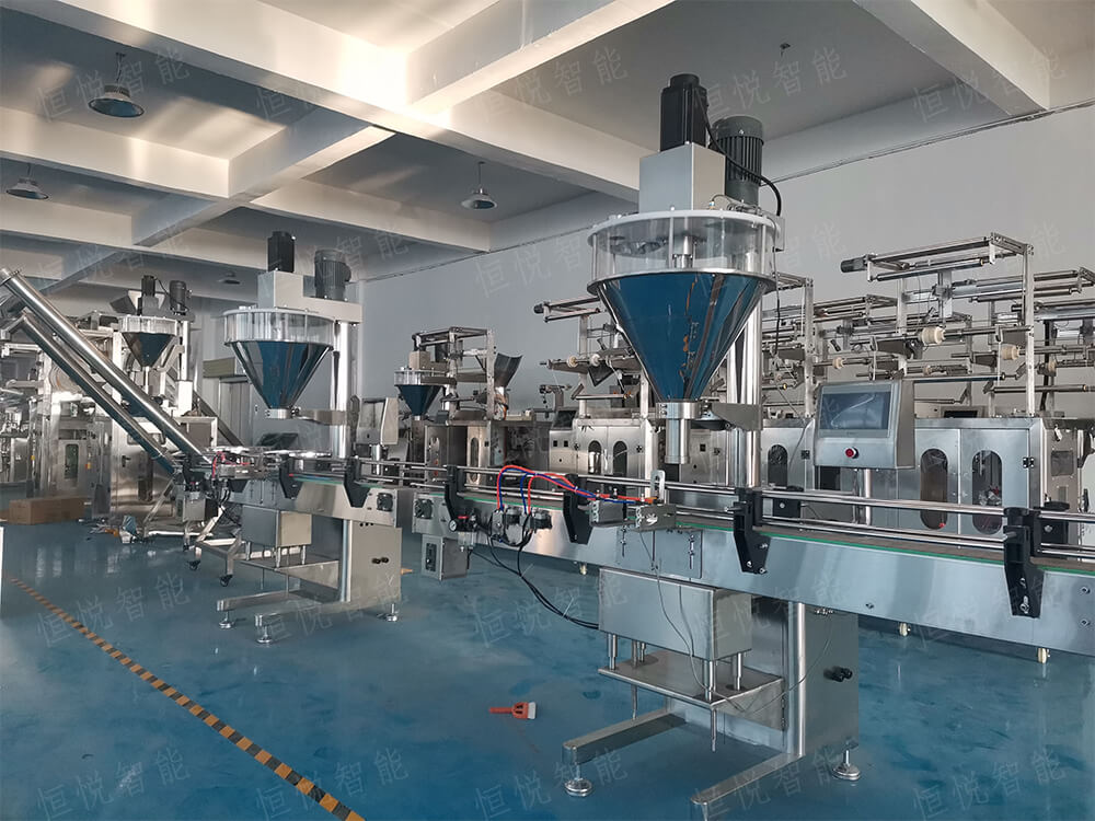 粉末自動午夜视频免费看采用螺杆計量稱重